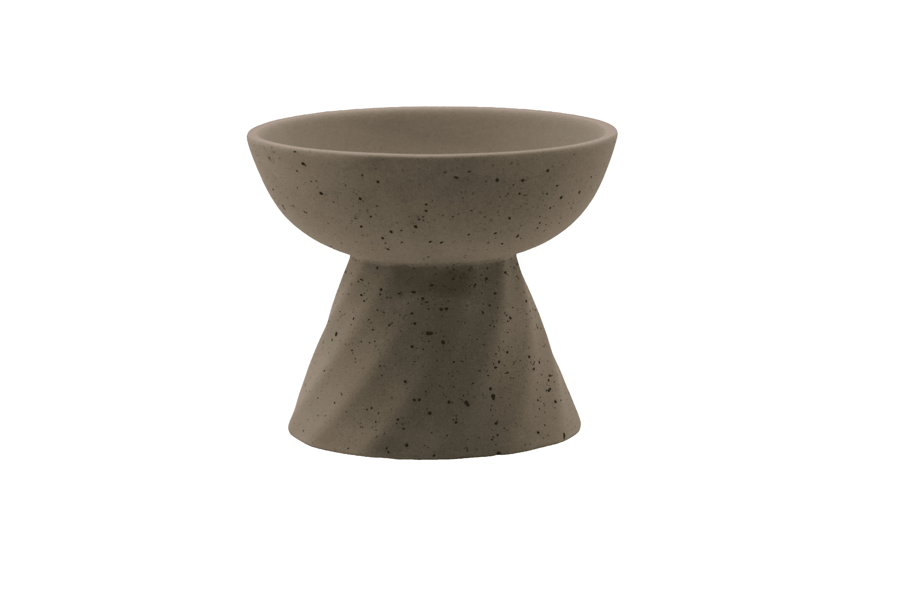 sand glaze series high feet bowl