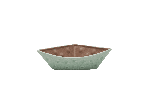 Double color new design creamic dog bowls